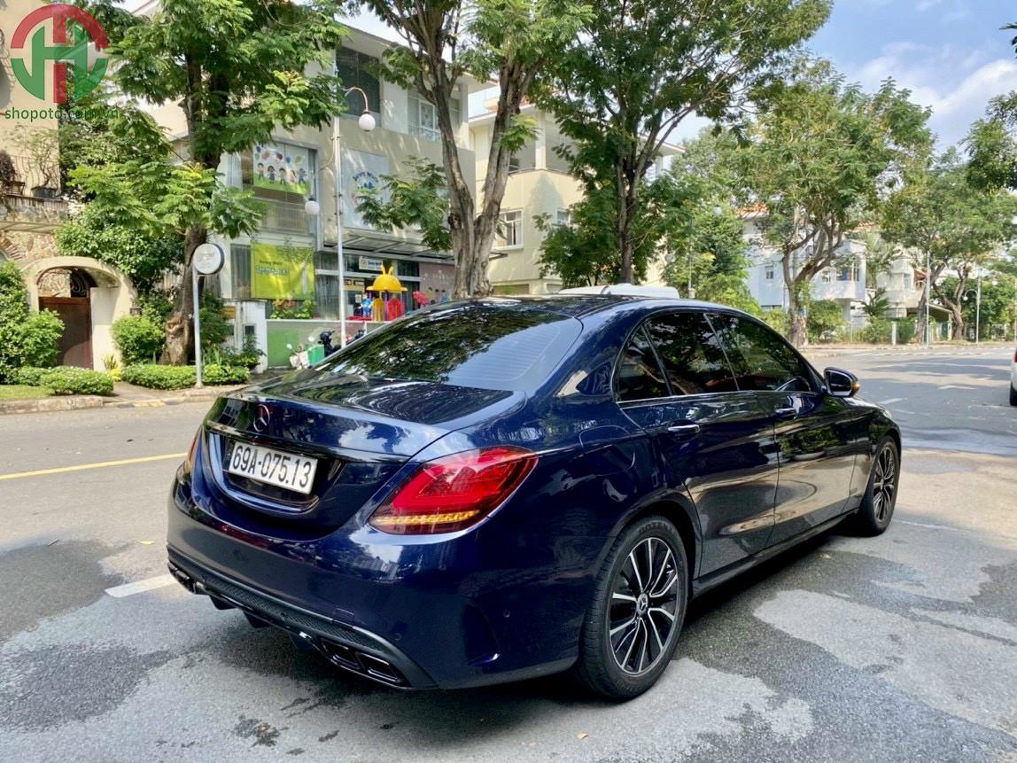 Mercedes C200 xanh Cavansite model 2020