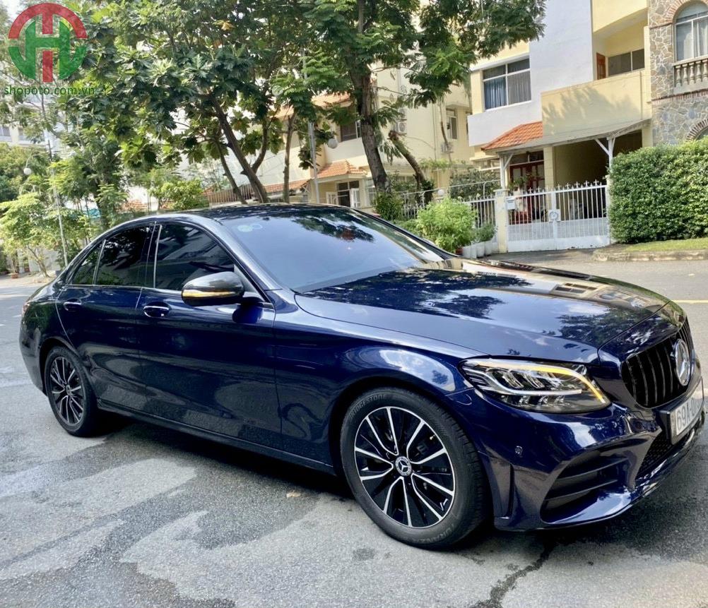 Mercedes C200 xanh Cavansite model 2020