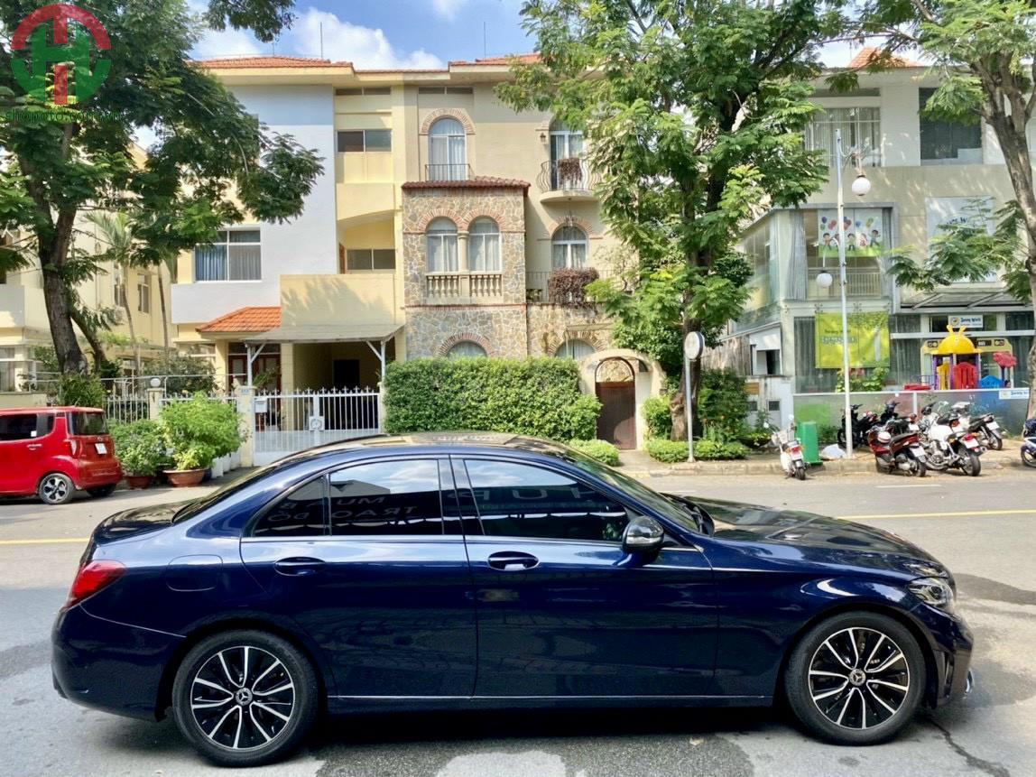 Mercedes C200 xanh Cavansite model 2020