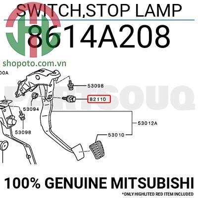 CÔNG TẮC CHÂN PHANH MITSUBISHI PAJERO SPORT