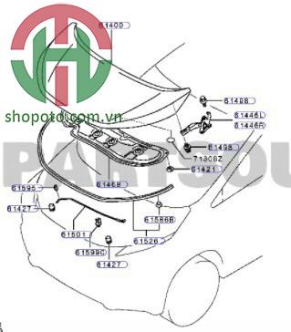Gioăng capo Mitsubishi Xpander