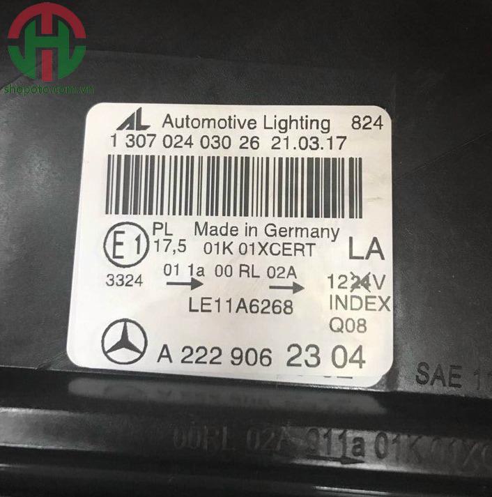 Đèn pha Mercedes S class