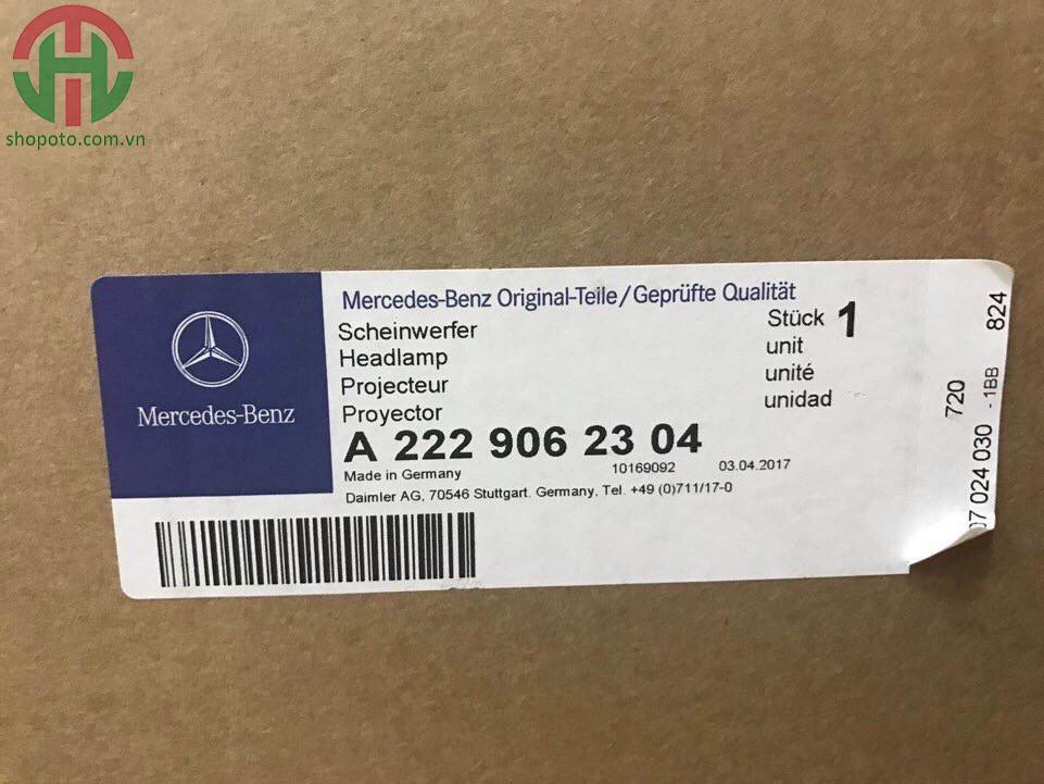 Đèn pha Mercedes S class