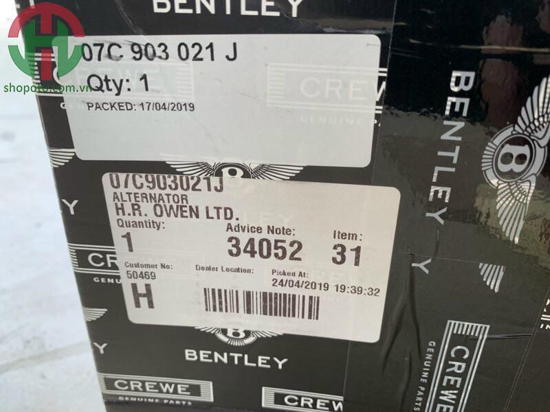 Máy phát Bentley CONTINENTAL Flying Spur GT