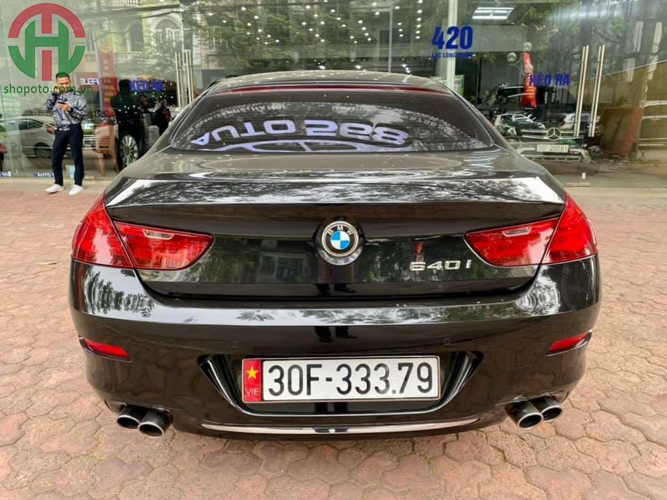 BMW 640i Grand Coupe facelift 2016 Màu Đen