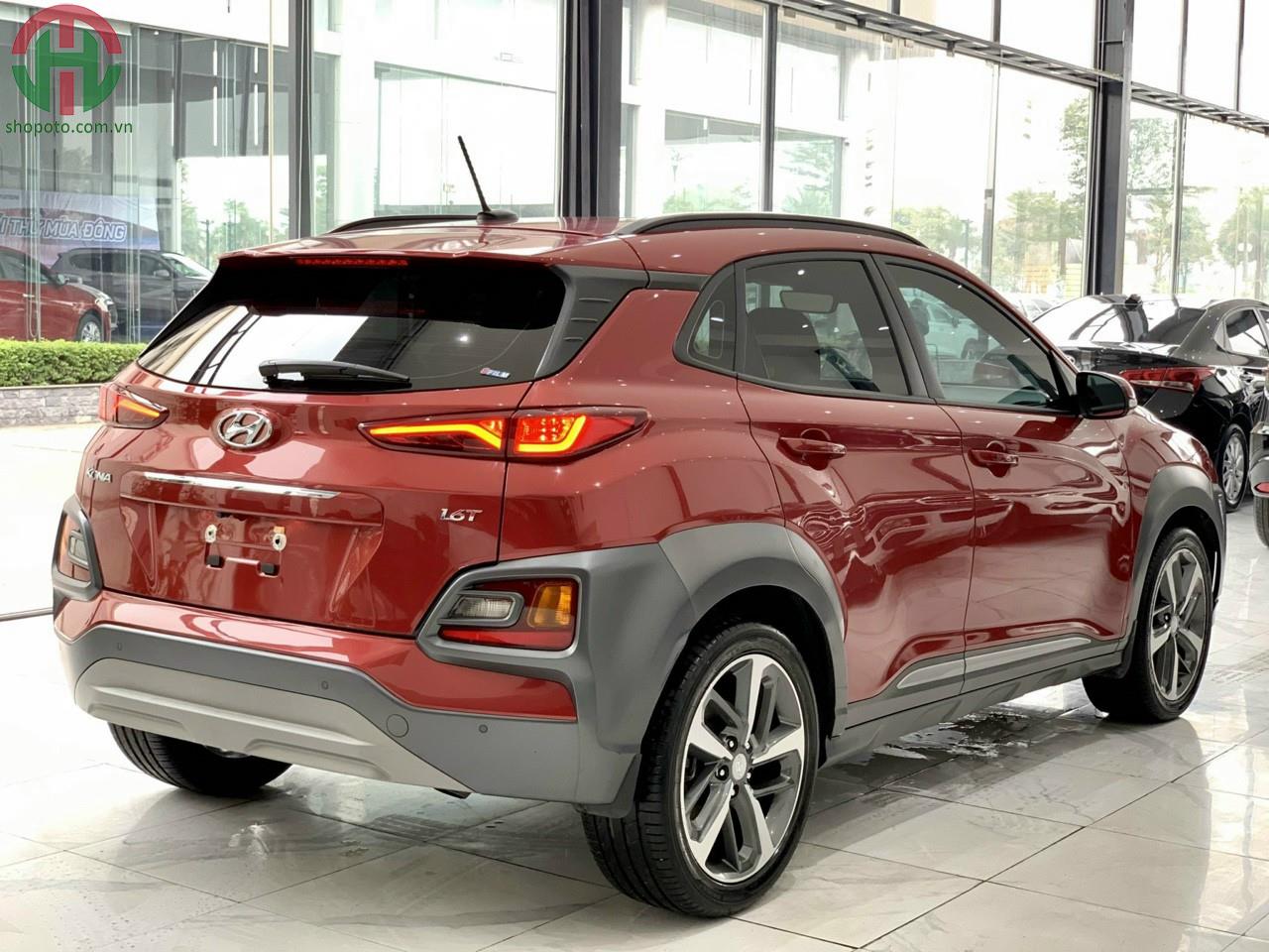 Hyundai Kona 1.6 Turbo 2019 màu Đỏ