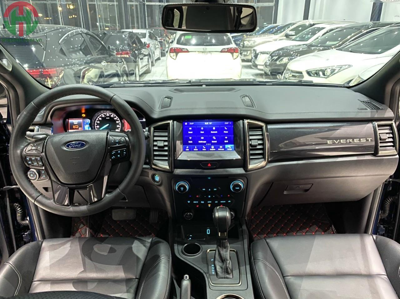Ford Everest Titanium Turbo 2020 màu Xanh