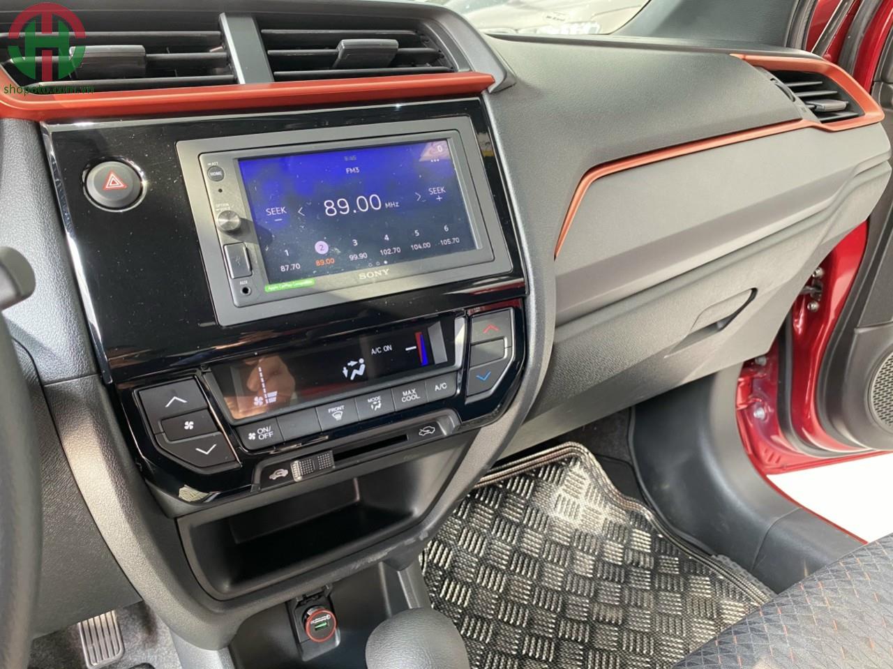 Honda Brio RS 2019 màu đỏ