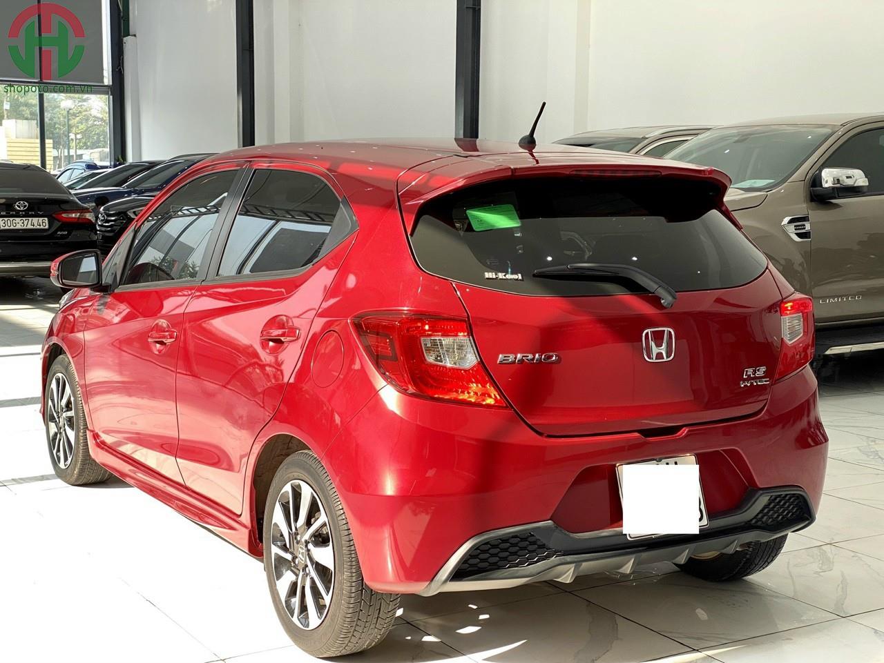 Honda Brio RS 2019 màu đỏ