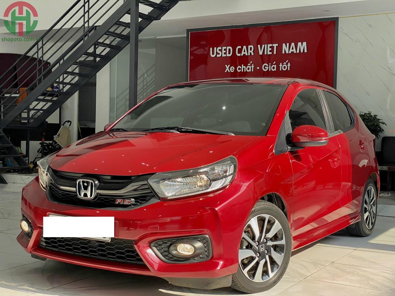 Honda Brio RS 2019 màu đỏ