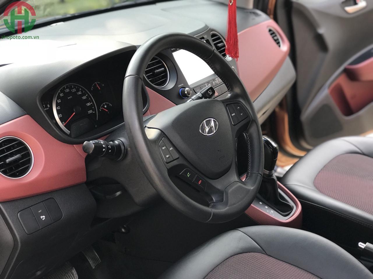 Hyundai I10 1.2 AT Hatchback 2015 màu Vàng Cam