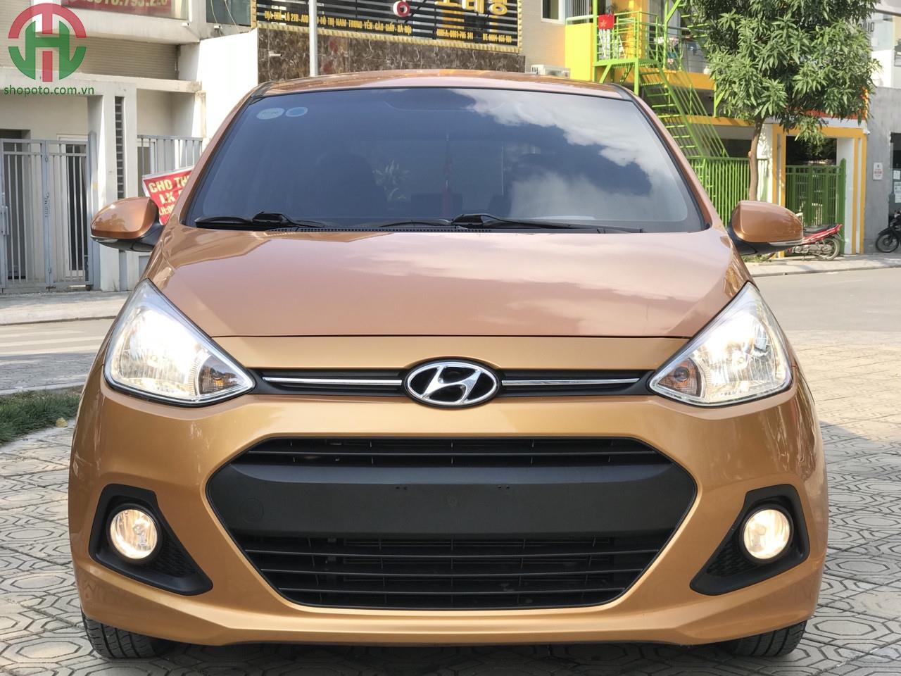 Hyundai I10 1.2 AT Hatchback 2015 màu Vàng Cam