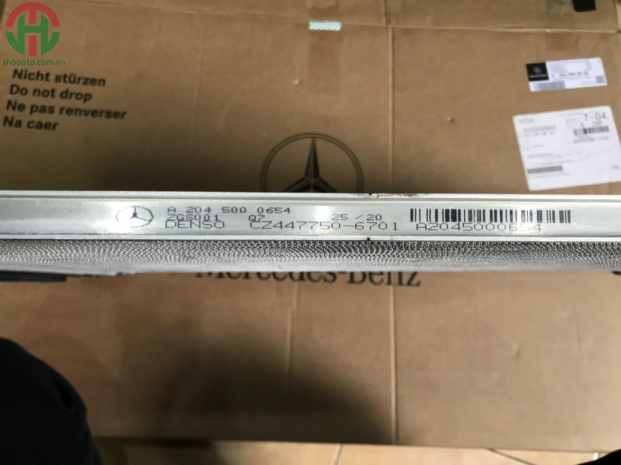 Dàn nóng Mercedes C class E class W204 W212 Mã 2045000654