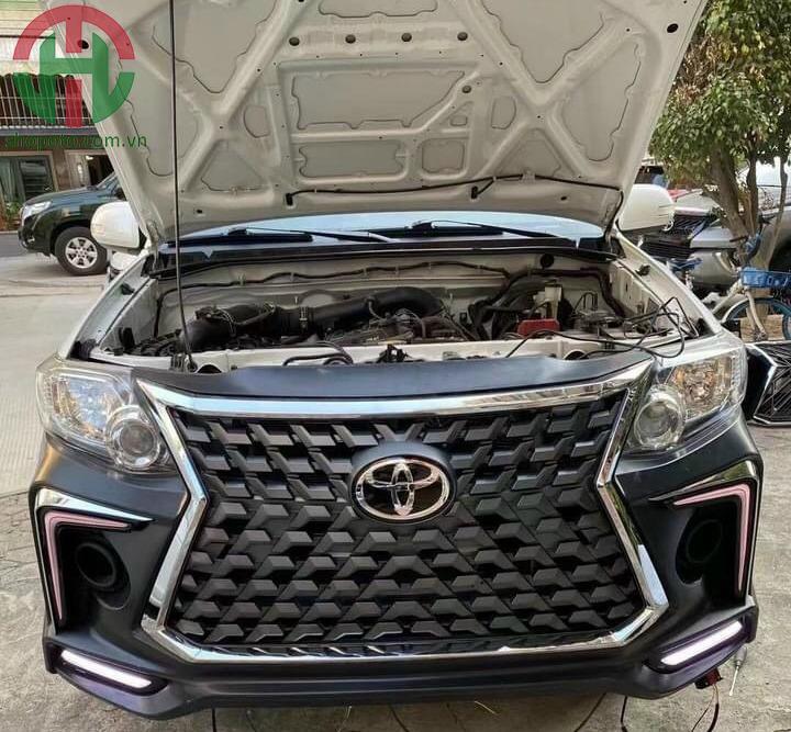 Body Kit Toyota Fortuner 2009 - 2016 nâng đời lên bản Toyota GX460 TRD Sport 2021