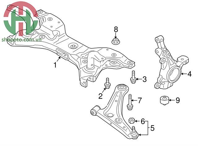 NGÕNG MOAY Ơ TRƯỚC MITSUBISHI ATTRAGE