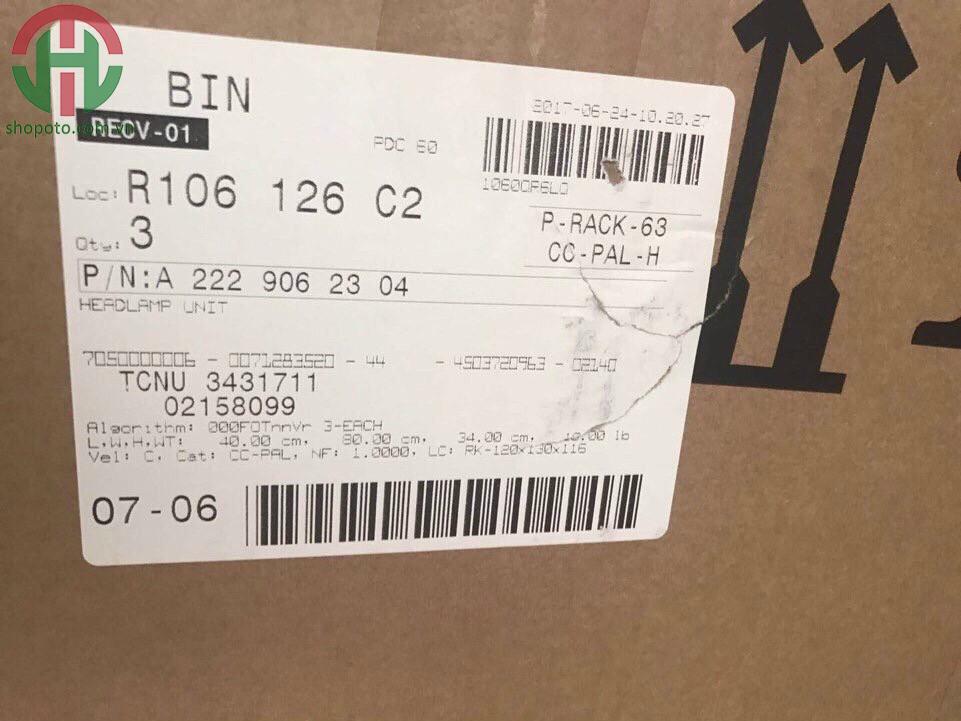 Đèn pha Mecerdes S400