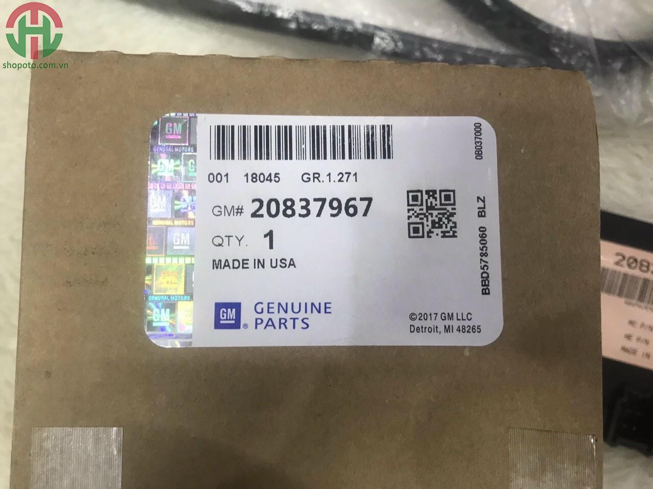 Hộp điều khiển cốp Cadillac