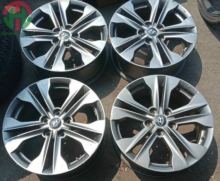 Bộ mâm Hundai Santafe 17 inches