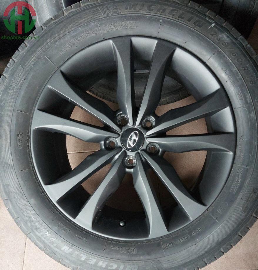 Bộ mâm lốp Hyundai Santafe 18 inches