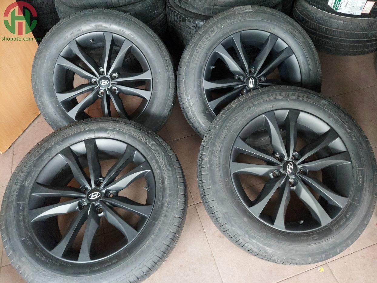 Bộ mâm lốp Hyundai Santafe 18 inches