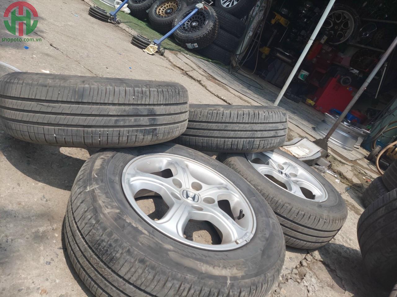 Bộ mâm lốp Honda Civic 15 inches