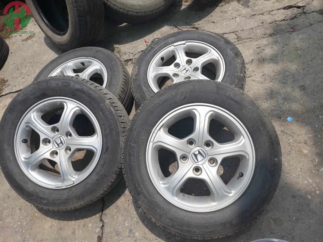 Bộ mâm lốp Honda Civic 15 inches