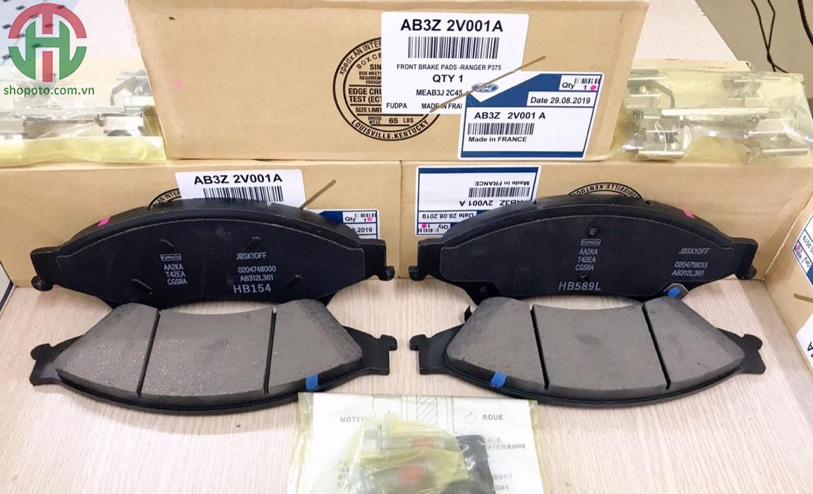 Má phanh trước Ford Ranger 2016