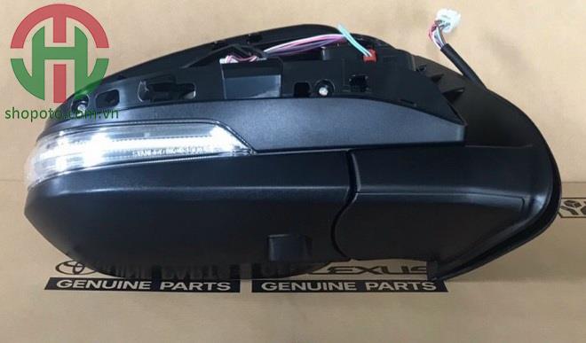 Gương chiếu hậu ngoài xe Toyota Fortuner 2017, 2018, 2019