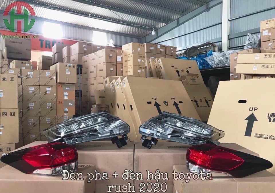 Đèn hậu, đèn pha Toyota Rush 2020