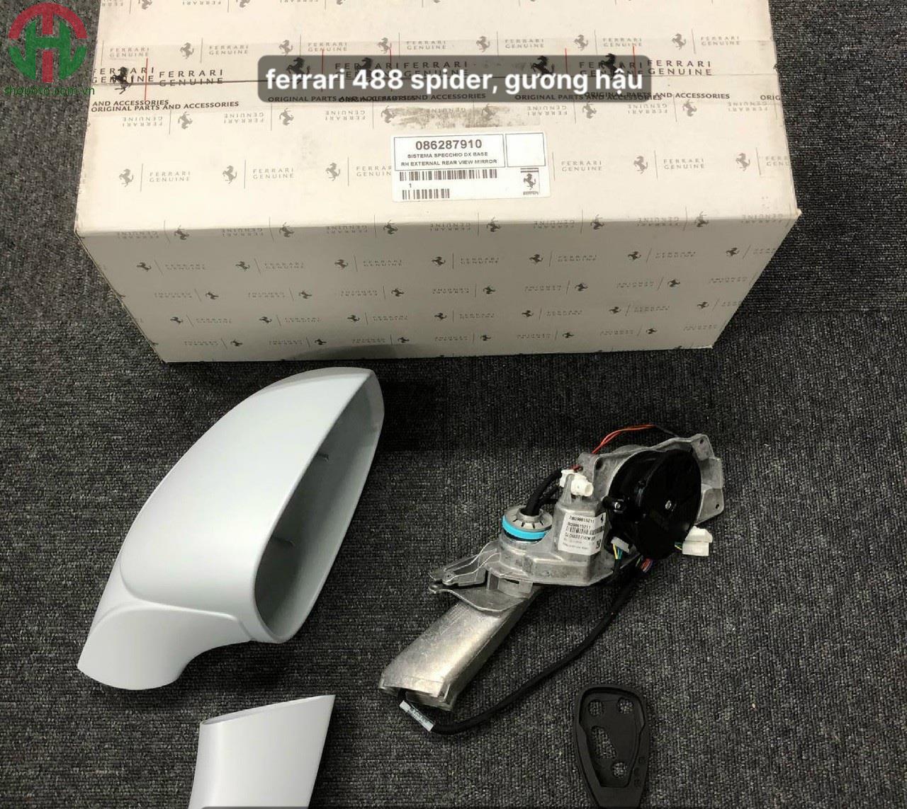 Mô tơ gương chiếu hậu ngoài xe Ferrari 488 Spider