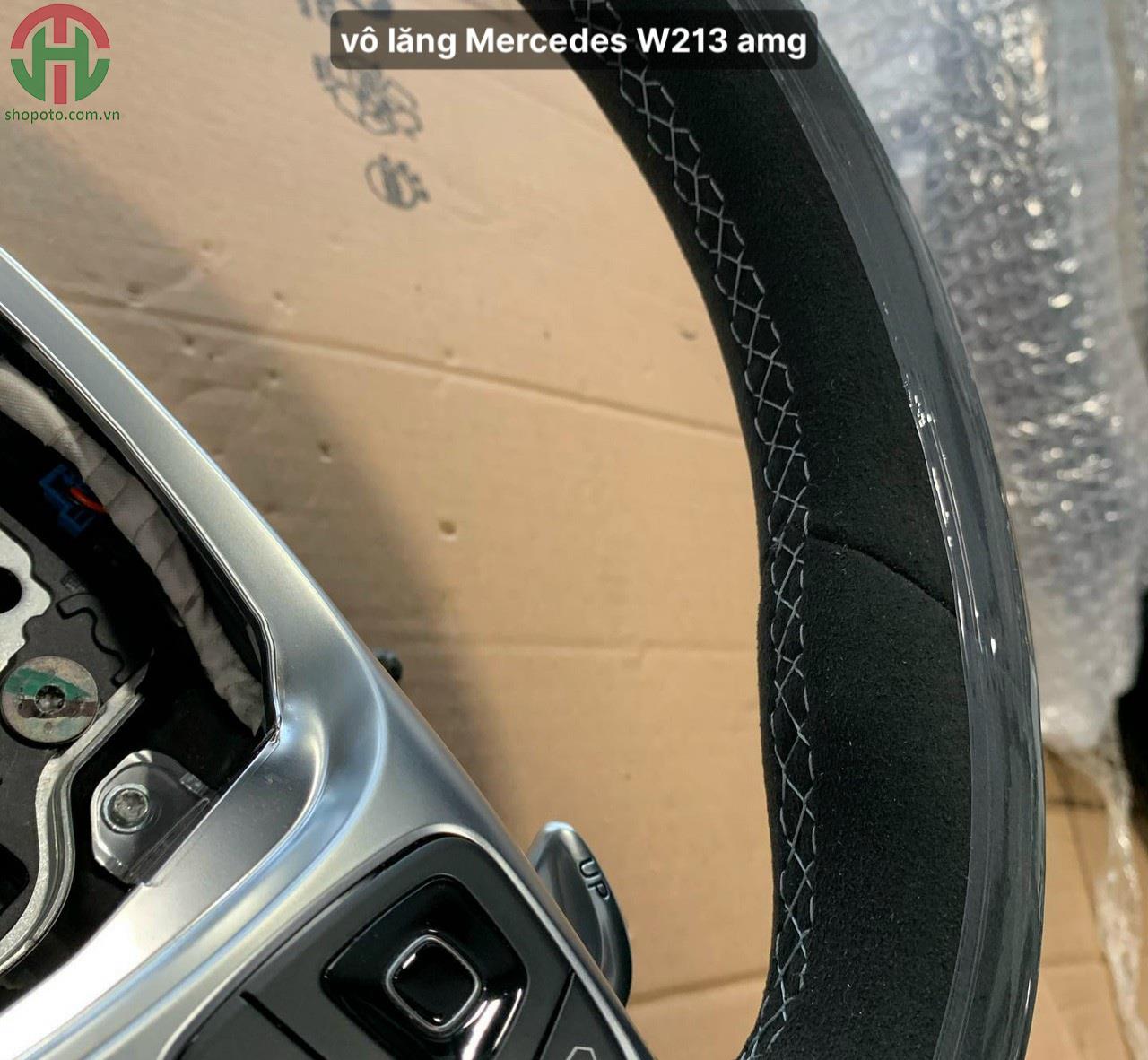 Cụm vô lăng - tay lái Mercedes E class W213 AMG
