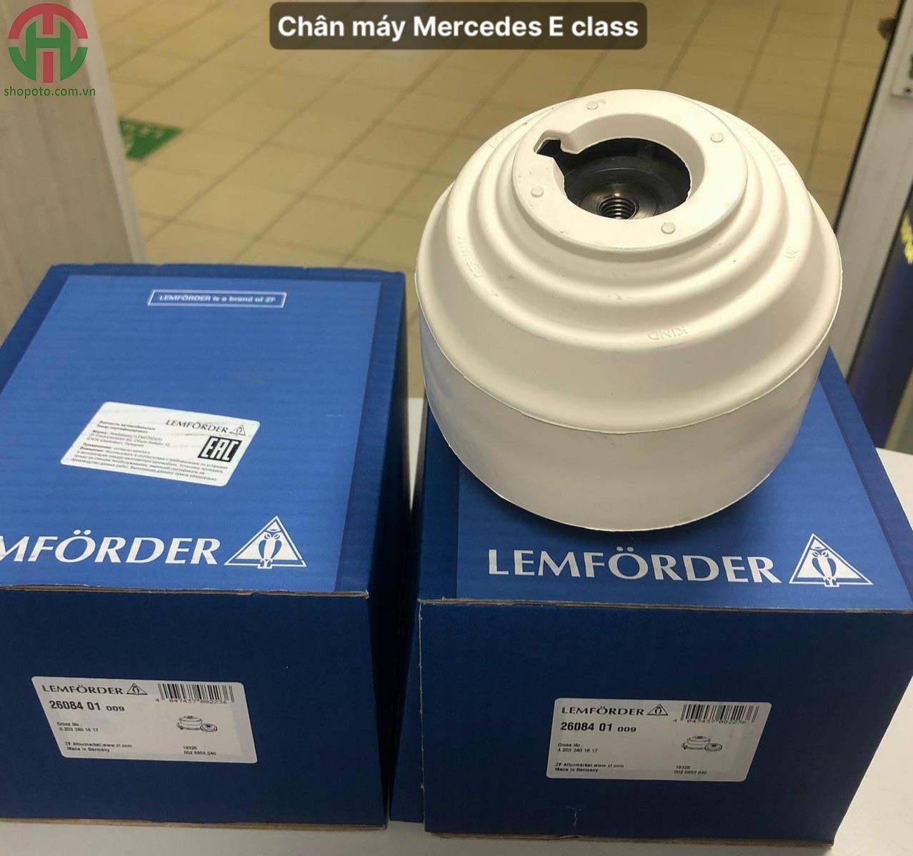 Chân máy, cao su chân máy Mercedes E class