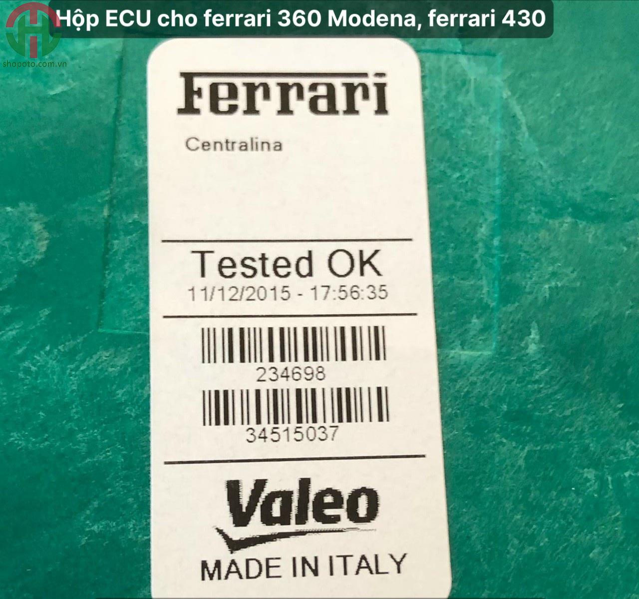 Hộp đen ECU xe Ferrari 360 Modena