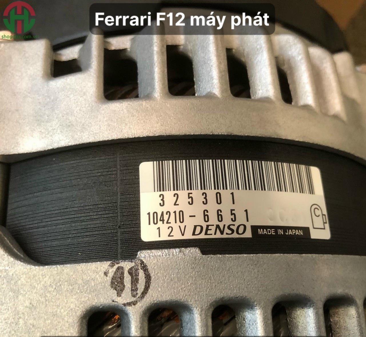 Máy phát xe Ferrari F12