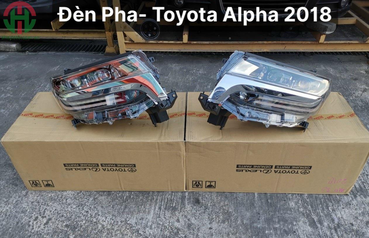 Đèn pha Toyota Alpha 2018