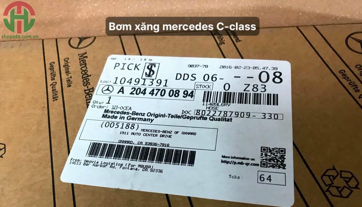 Bơm xăng Mercedes C class