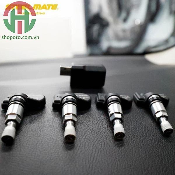 Cảm biến áp suất lốp van trong Steelmate MT30 - Tích hợp màn Android