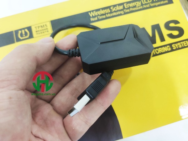 Cảm biến áp suất lốp van trong TPMS - Tích hợp màn Android