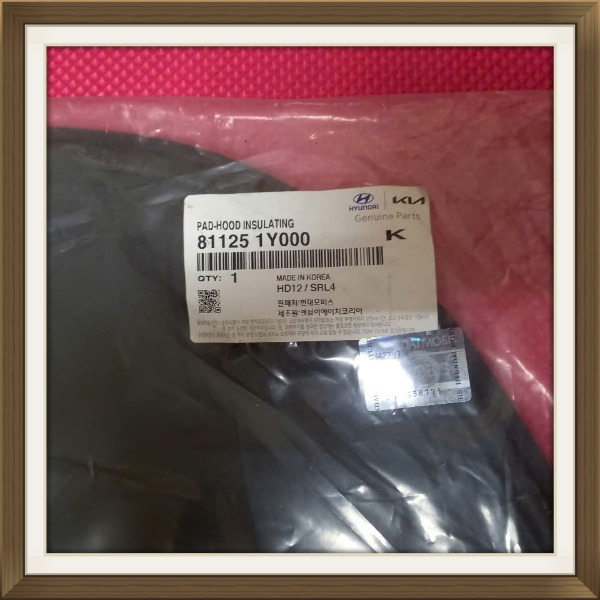 TẤM CÁCH NHIỆT NẮP CAPO KIA MORNING 2011-2018 | 811251Y000