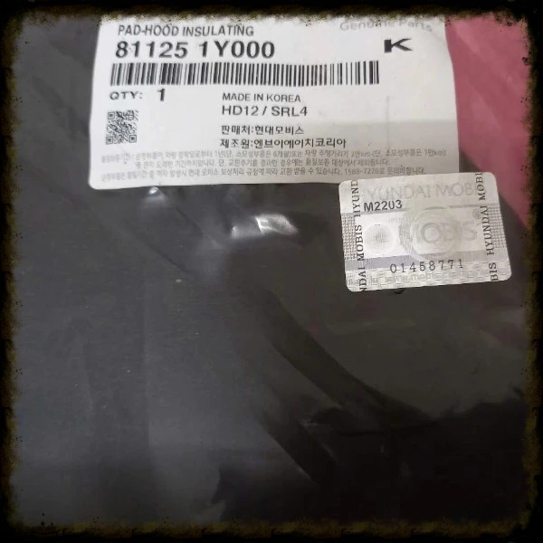 TẤM CÁCH NHIỆT NẮP CAPO KIA MORNING 2011-2018 | 811251Y000