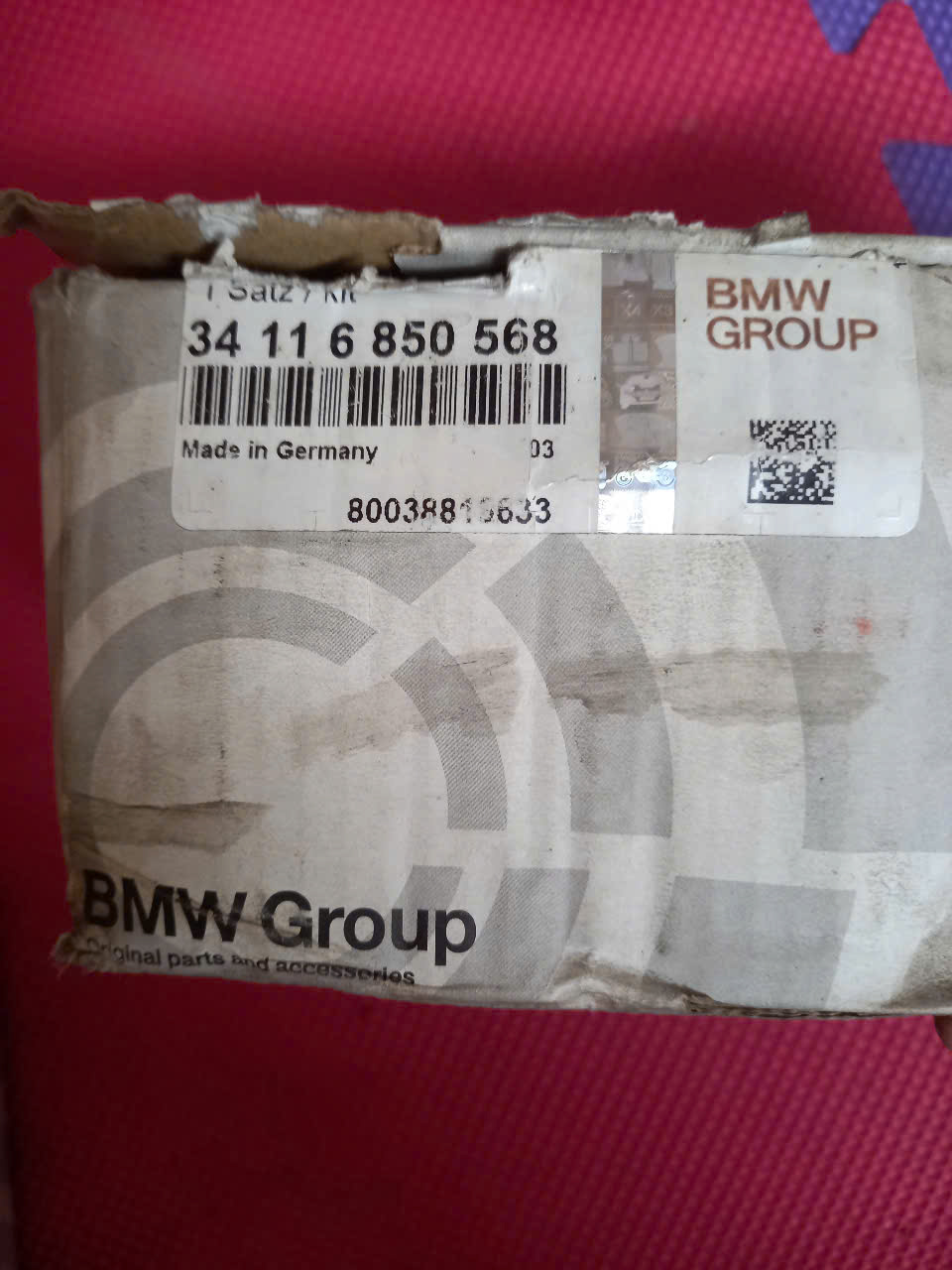 Má phanh trước BMW 320i, 318i, 328i 2011-2019 | 34116850568