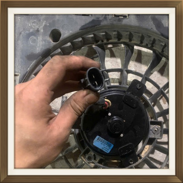 Quạt dàn nóng xe Mada 3 2016 Mã A005449