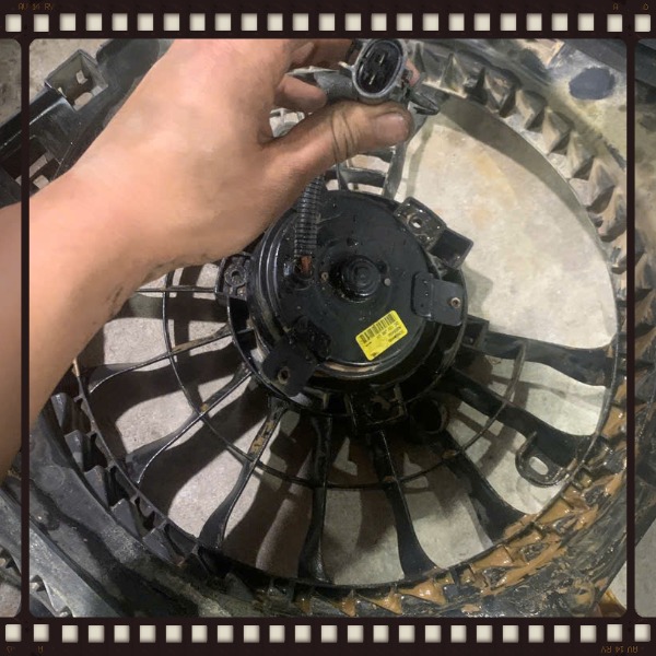 Quạt dàn nóng xe Mada 3 2016 Mã A005449