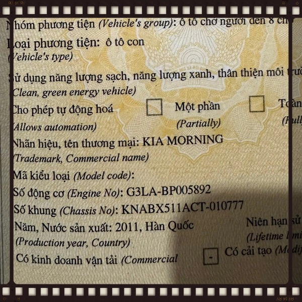 Hộp cầu chì Kia Morning 2011 MT Máy 1.0 Mã 91200-1Y960