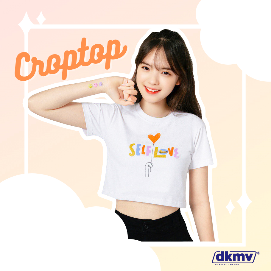 Áo croptop kiểu đẹp local brand DKMV - Giải nhiệt cơn sốt mùa hè