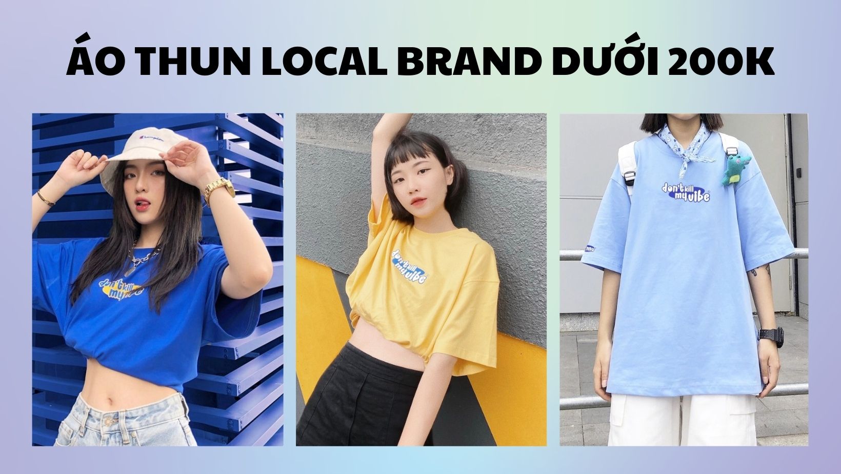 Áo thun Local Brand dưới 200K đáng mua nhất