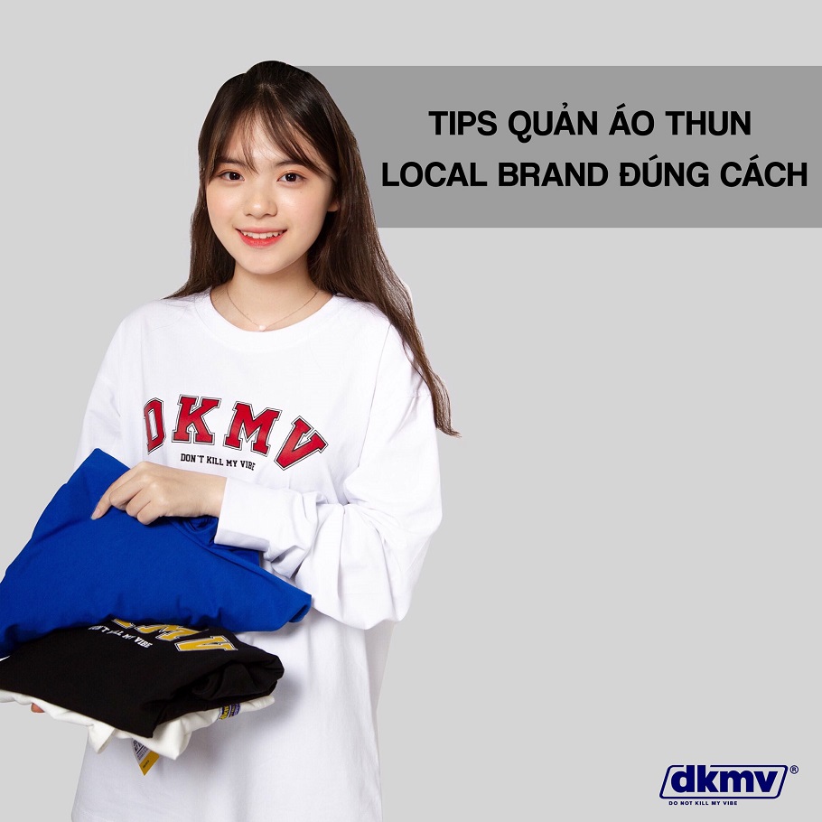 Cách giặt áo local brand nữ nhà DKMV đúng cách