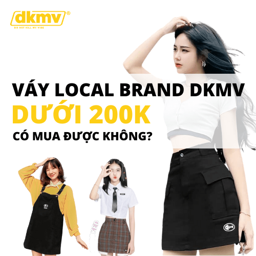 Váy Local Brand DKMV có loại nào? Dưới 200k có mua được?