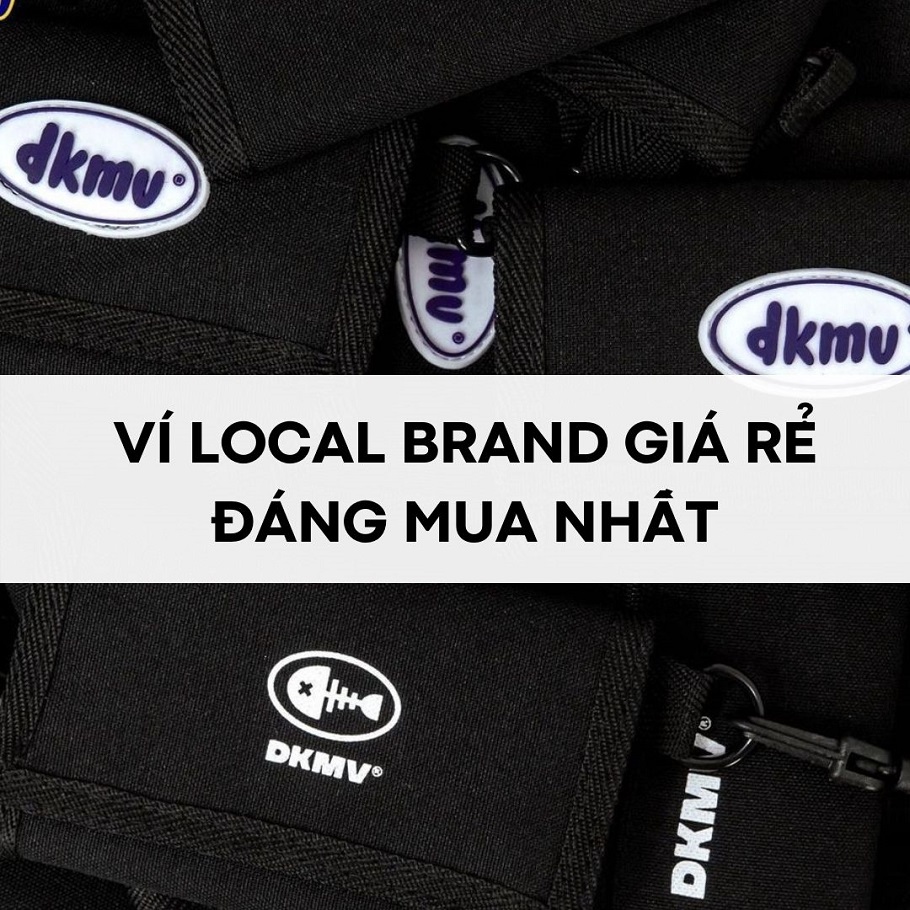 Ví Local Brand giá rẻ cực HOT đáng mua nhất