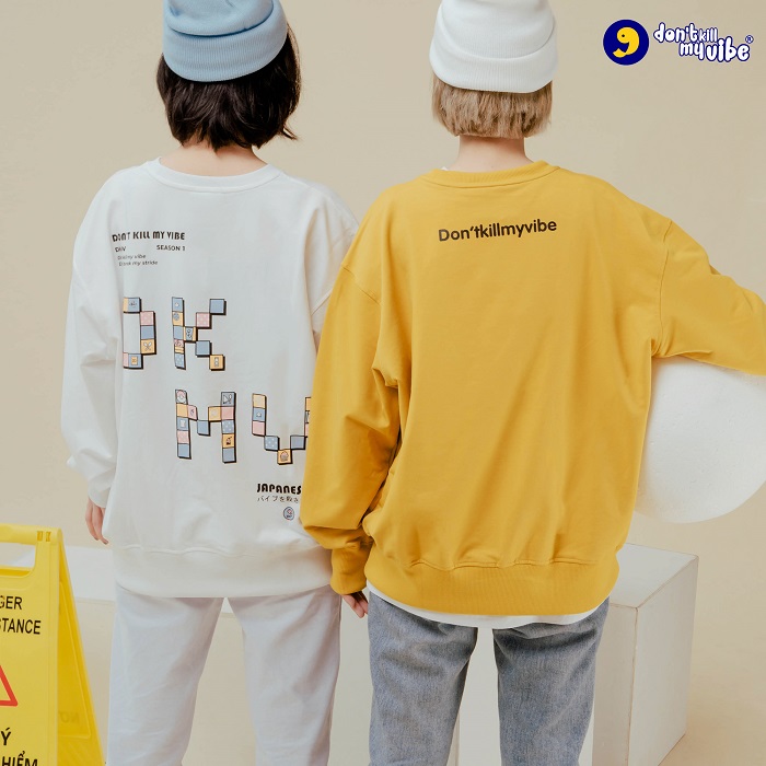 Áo sweater nữ DKMV đẹp theo phong cách streetwear